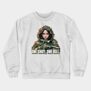 Sniper Girl Crewneck Sweatshirt